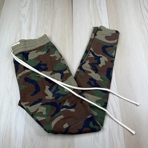 Fear of God Essentials Herren Camouflage Ankle Zip Kordelzug Cargo Hose Größe S - Bild 1 von 12