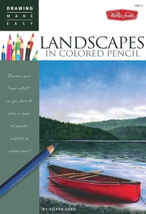 Landscapes in Colored Pencil Drawing Made Easy Walter Foster How To Techniques - Foto 1 di 1