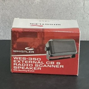 Whistler WES-350 External Accessory Speaker For Scanners, CB Radios & Receivers - Picture 1 of 4