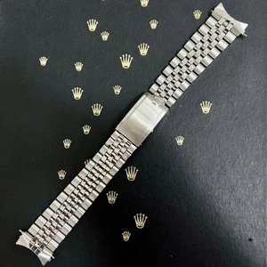 Rolex Datejust 1971 20mm Hombres Jubilee Pulsera Acero Banda 6251H Ref 1601 - Picture 1 of 11