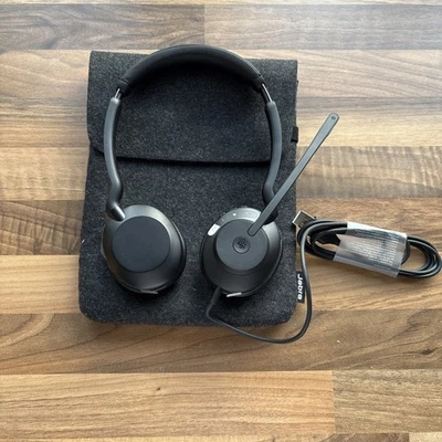Jabra Evolve2 30 SE USB-A MS Stereo Corded Headset Headphones - Image 1 of 3