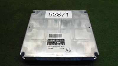 Centralina motore Toyota Corolla (E12) 2.0D 85kW 116cv anno 2005 89661-02A60 - Immagine 1 di 4