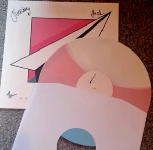 As December Falls - As December Falls Ltd Edition Pink/White/Blue Vinyl Signed - Picture 1 of 4