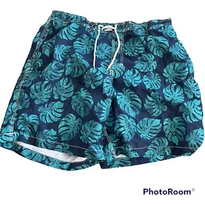 Trunks Mens Surf And Swim Shorts Lined Size XXL Tropical Leaf Palm Print - Picture 1 of 6