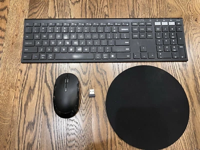 Jelly Comb Wireless Keyboard KUT027 With Dongle Mouse EUC - Image 1 of 4