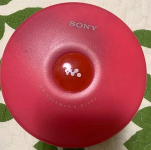 Junk SONY CD Walkman D-EJ002 Portable CD Player white junk Main unit only - Picture 1 of 10