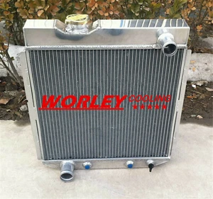3 Row Aluminum Radiator for FORD Mustang V8 ENGINE 5.0L 1964 1965 1966 64 65 66 - Bild 1 von 5