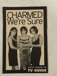Charmed Vintage Print Ad Shannon Doherty Alyssa Milano Hollie Marie Combs TPA22 - Picture 1 of 2