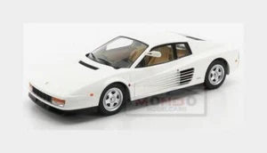 1:18 KK Scale Ferrari Testarossa Mki Us Version 1984 Monodado White KKDC180502 M - Picture 1 of 8