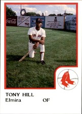 1986 Elmira Pioneers ProCards #10 Tony Hill Lynn Massachusetts MA Baseball Card