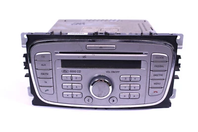 Ford Autoradio 6000 Single CD KW 2000 Focus II C-Max DA3 8M5T-18C815-AA + Code - Bild 1 von 2