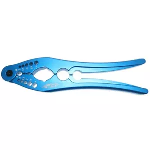 NEW Yeah Racing Aluminum Shock Shaft Pliers & Pin Screw Tester Blue FREE US SHIP - Picture 1 of 3