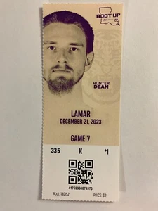 LSU TIGERS vs LAMAR, DECEMBER 21,2023, TICKET STUB- - Picture 1 of 1
