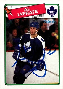 Al Iafrate - Signed 1988-89 O-Pee-Chee Card #71 - Picture 1 of 2