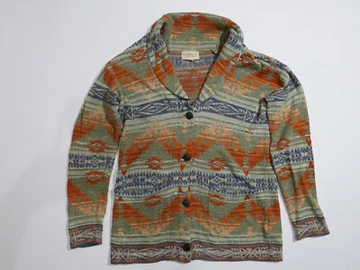 Ralph Lauren Denim & Supply Cardigan Sweater Aztec Indian Beacon Western S - Image 1 of 4