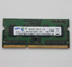 Samsung 2GB Laptop RAM Memory 1Rx8 PC3-10600S M471B5773DH0-CH9 - Picture 1 of 2