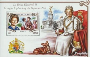 Briefmarken Niger 2015 Mi Block 470 (kompl. Ausg.) postfrisch Hunde - Picture 1 of 1