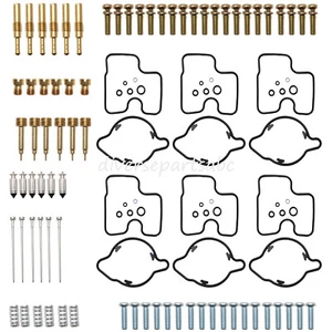 For Honda Valkyrie 1500 GL1500C 1997-00 GL1500CD 2001-03 Carburetor Repair Kit - Picture 1 of 10