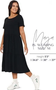 Cleo Cora T-Shirt Swing Dress for Women - Dresses That Hide Belly Fat Med - Picture 1 of 3