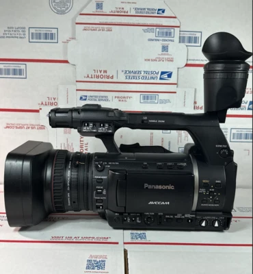 Panasonic AG-AC130 HD Professional Video Camcorder - Image 1 of 4