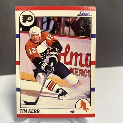 Tim Kerr 1990-91 Score Hockey Card #177 Philadelphia Flyers NHL - Image 1 of 4