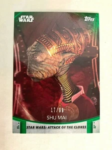 2020 Women of Star Wars - SHU MAI #79 - GREEN Parallel /99 - Picture 1 of 2
