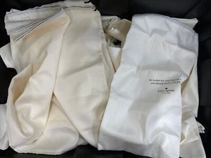 "Lote de 10 bolsas de polvo Kate Spade bolso de almacenamiento grande beige 27"" x 19" - Imagen 1 de 4