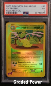 Aquapolis Reverse Holo Victreebel PSA 7 HOLO INVERSO (0671) 42/147 Pokémon - Imagen 1 de 1