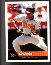 2007 Fleer Baltimore Orioles Baseball Card #294 Corey Patterson