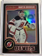 2014-15 O-Pee-Chee - Black Rainbow #1 Martin Brodeur #089/100