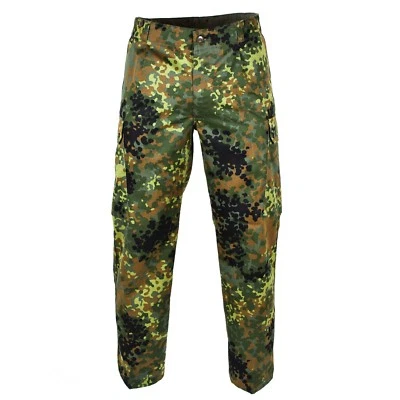 Genuine German army issue flecktarn pants field combat camo BW trousers NEW - Image 1 of 4