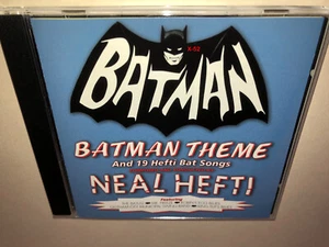 Batman Theme CD Neal Hefti 20 trk Batusi Mr Freeze Robin Blues Gotham Swing Band - Picture 1 of 6
