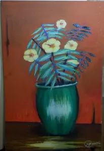 Pen and Ink/ Oil Pastel on illustration board 20 inches X 30 inches - Picture 1 of 3