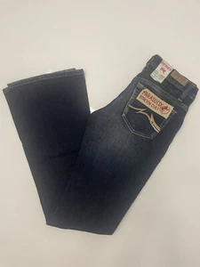 New Parasuco Stretch Jeans Women Low Rise Straight Leg Pant Denim Size 27x34 - Picture 1 of 11