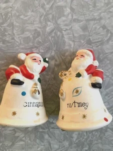 MUY RARO DIFÍCIL DE ENCONTRAR Vintage CANELA Y NUEZ MOSCADA Santa Coctelera Navidad NAPCO - Imagen 1 de 4