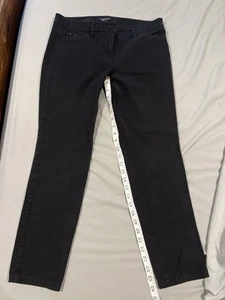White House Black Market Women’s Black Jeans Size 8R Skinny Leg - Picture 1 of 9