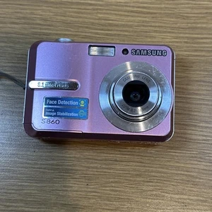 Samsung S860 Digital Camera Pink For Parts - Picture 1 of 10