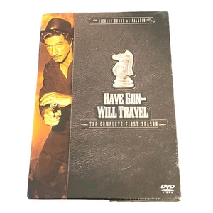 NEW Sealed 6 Disc Set Have Gun Will Travel: The Complete First Season DVD, 1957 - Imagen 1 de 2
