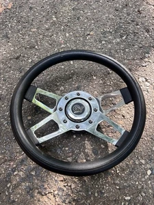 1980s 1990s Vtg Steering Wheel Gm Ford Mopar Hot Rod Gt Grant - Picture 1 of 18