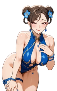 Chun-li Swimsuit Vinyl Car Decal Sticker 7" Weatherproof - Bild 1 von 4