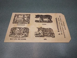 A Battledore C. Croshaw York Inglaterra - Imagen 1 de 7