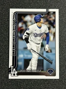 Actualización Topps Topps 2025 Shohei Ohtani Nod and Smile #US84 CANTIDAD disponible - Imagen 1 de 1