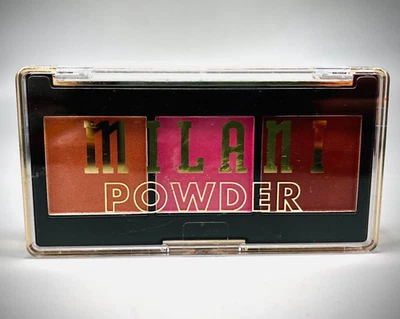 Milani Cheek Kiss Powder Blush Trio #120 Golden Hour Glow 0.26 Oz - Image 1 of 3