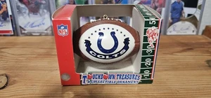 Indianapolis Colts NFL Football Christmas Ornament Touchdown Treasures - Bild 1 von 5