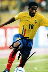 EQUADOR, MAN UNITED & WIGAN: ANTONIO VALENCIA SIGNED 6x4 ACTION PHOTO+COA - Picture 1 of 1