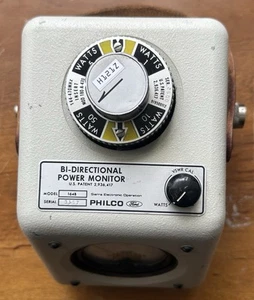 PHILCO Sierra Electronic Model 164B Dwukierunkowy monitor mocy Watts Meter - Zdjęcie 1 z 12