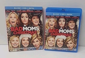 A Bad Moms Christmas (Blu-ray + DVD + Digital, 2017) w/ Slipcover  - Picture 1 of 3