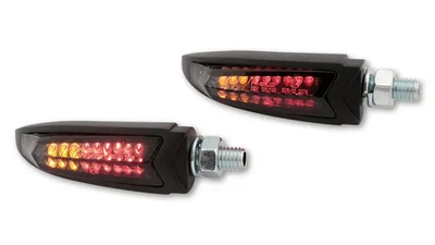 HIGHSIDER 3in1 LED Rück-, Bremslicht, Blinker Einheit ARC, Schwarz 254-260 - Bild 1 von 4