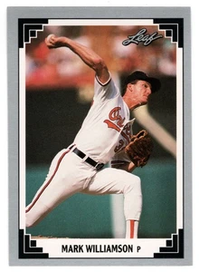 Mark Williamson - Baltimore Orioles (Baseball Card) 1991 Leaf # 21 Mint - Picture 1 of 1