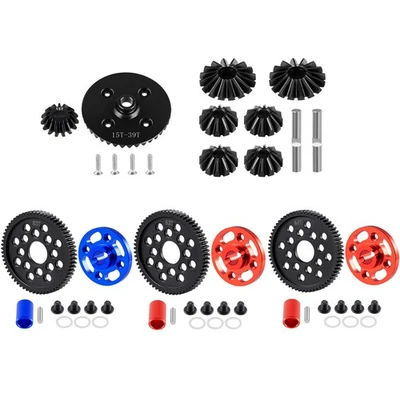 Spur gear/Differential Gears/High-Speed Gear Set For Tamiya TT02 RC Car Parts - Bild 1 von 4